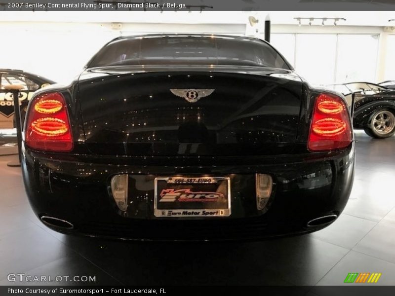 Diamond Black / Beluga 2007 Bentley Continental Flying Spur