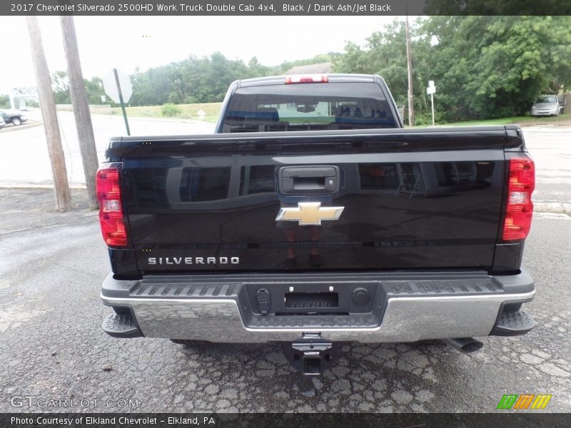Black / Dark Ash/Jet Black 2017 Chevrolet Silverado 2500HD Work Truck Double Cab 4x4