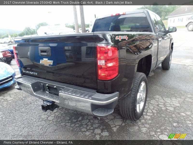 Black / Dark Ash/Jet Black 2017 Chevrolet Silverado 2500HD Work Truck Double Cab 4x4