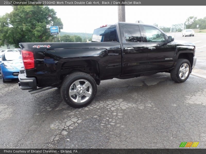 Black / Dark Ash/Jet Black 2017 Chevrolet Silverado 2500HD Work Truck Double Cab 4x4