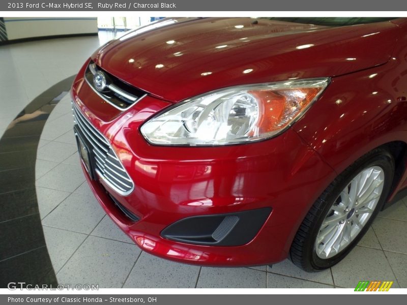 Ruby Red / Charcoal Black 2013 Ford C-Max Hybrid SE