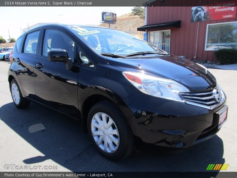 Super Black / Charcoal 2014 Nissan Versa Note S