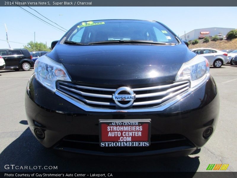 Super Black / Charcoal 2014 Nissan Versa Note S