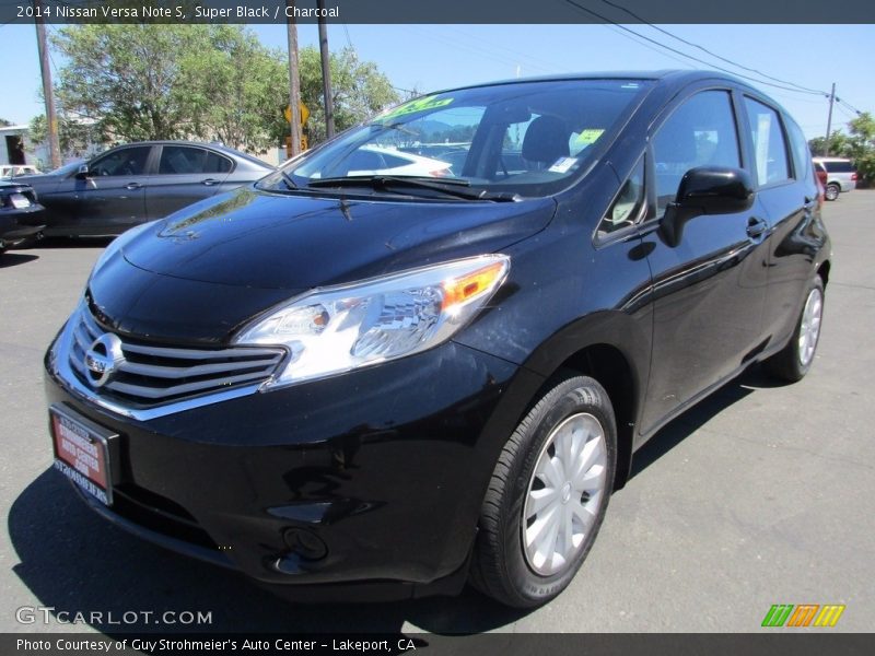 Super Black / Charcoal 2014 Nissan Versa Note S