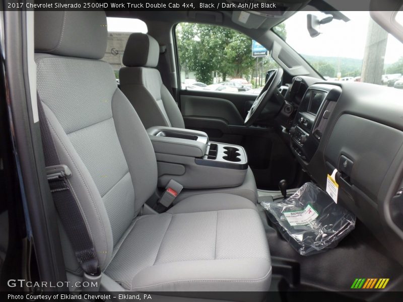 Black / Dark Ash/Jet Black 2017 Chevrolet Silverado 2500HD Work Truck Double Cab 4x4