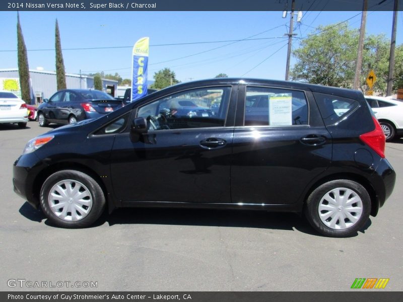 Super Black / Charcoal 2014 Nissan Versa Note S