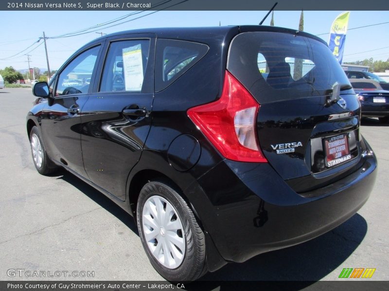 Super Black / Charcoal 2014 Nissan Versa Note S