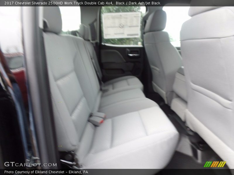 Black / Dark Ash/Jet Black 2017 Chevrolet Silverado 2500HD Work Truck Double Cab 4x4