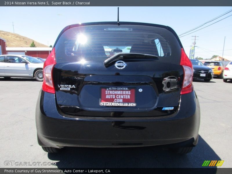 Super Black / Charcoal 2014 Nissan Versa Note S