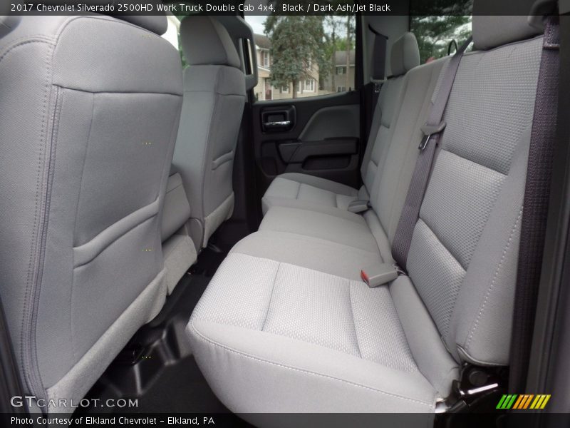 Black / Dark Ash/Jet Black 2017 Chevrolet Silverado 2500HD Work Truck Double Cab 4x4