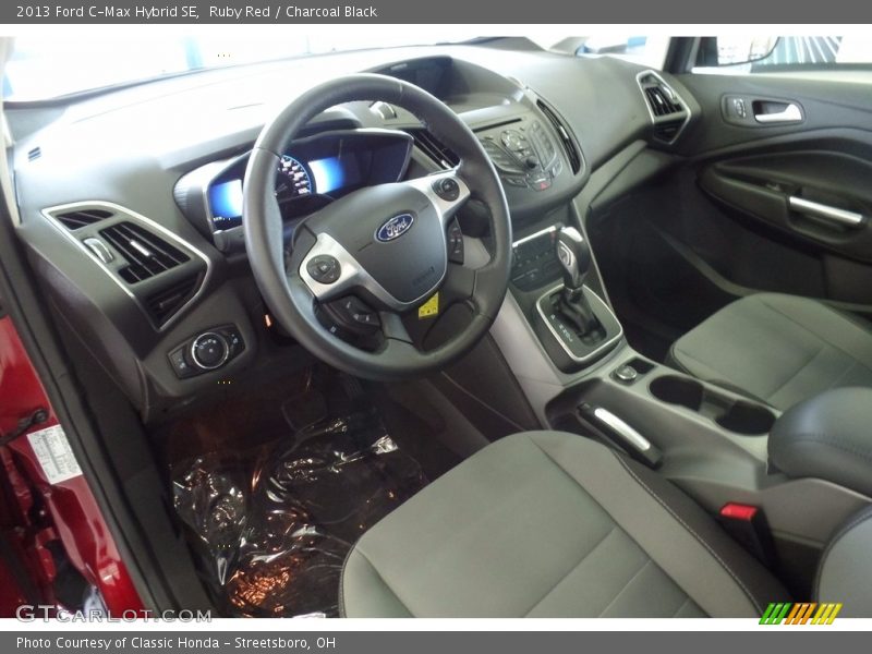Ruby Red / Charcoal Black 2013 Ford C-Max Hybrid SE