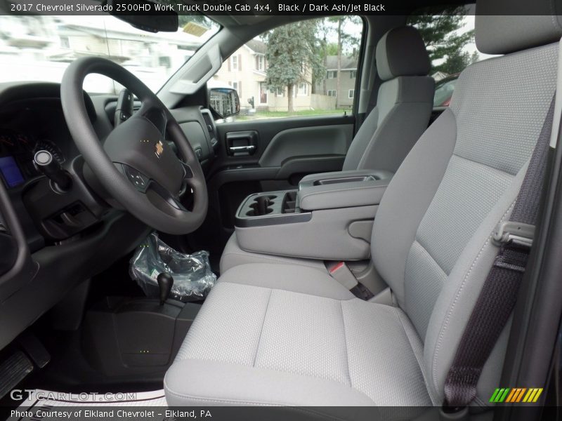Black / Dark Ash/Jet Black 2017 Chevrolet Silverado 2500HD Work Truck Double Cab 4x4