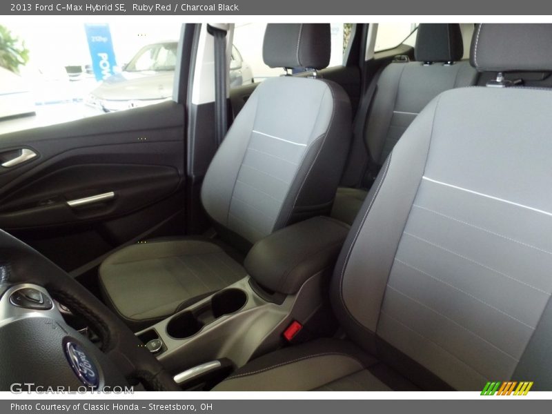 Ruby Red / Charcoal Black 2013 Ford C-Max Hybrid SE