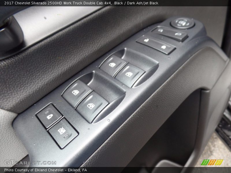 Black / Dark Ash/Jet Black 2017 Chevrolet Silverado 2500HD Work Truck Double Cab 4x4