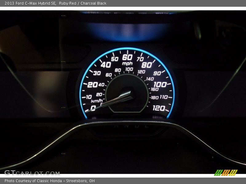 Ruby Red / Charcoal Black 2013 Ford C-Max Hybrid SE
