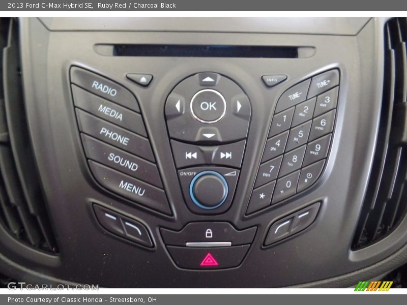 Ruby Red / Charcoal Black 2013 Ford C-Max Hybrid SE