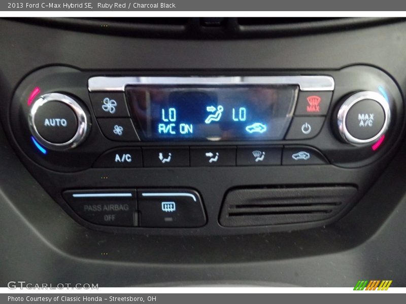 Ruby Red / Charcoal Black 2013 Ford C-Max Hybrid SE