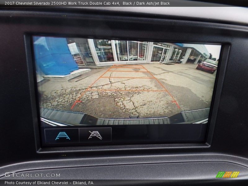 Black / Dark Ash/Jet Black 2017 Chevrolet Silverado 2500HD Work Truck Double Cab 4x4