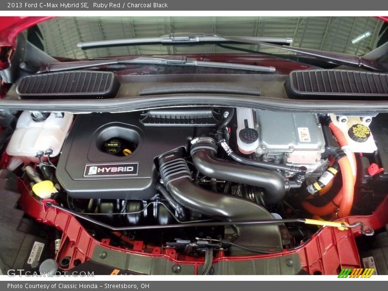 Ruby Red / Charcoal Black 2013 Ford C-Max Hybrid SE