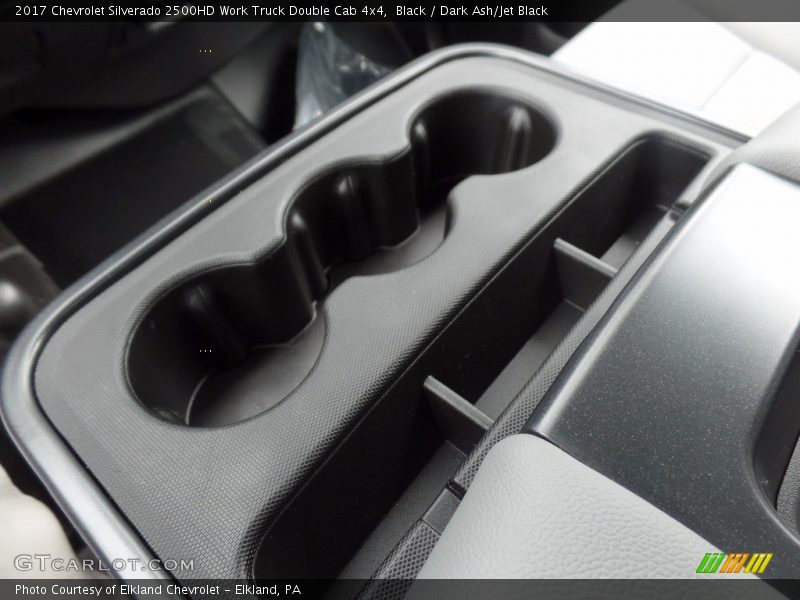 Black / Dark Ash/Jet Black 2017 Chevrolet Silverado 2500HD Work Truck Double Cab 4x4
