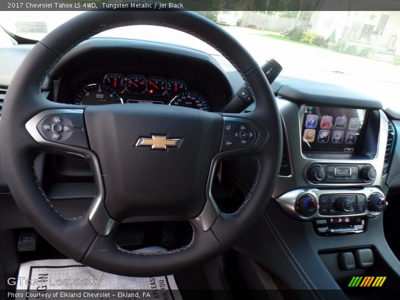 Tungsten Metallic / Jet Black 2017 Chevrolet Tahoe LS 4WD