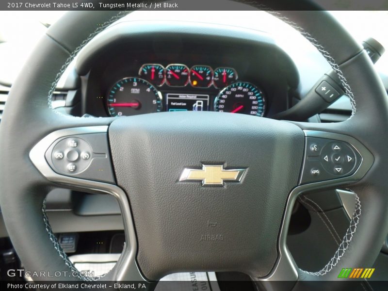 Tungsten Metallic / Jet Black 2017 Chevrolet Tahoe LS 4WD