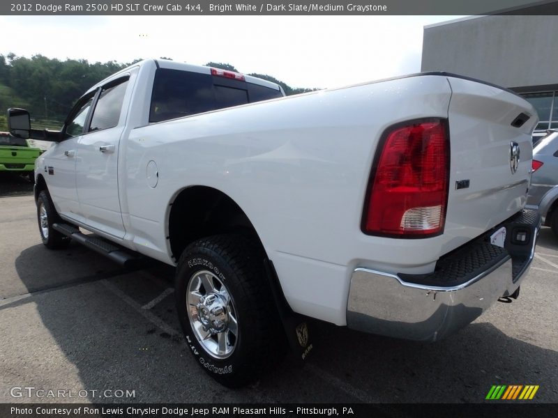 Bright White / Dark Slate/Medium Graystone 2012 Dodge Ram 2500 HD SLT Crew Cab 4x4