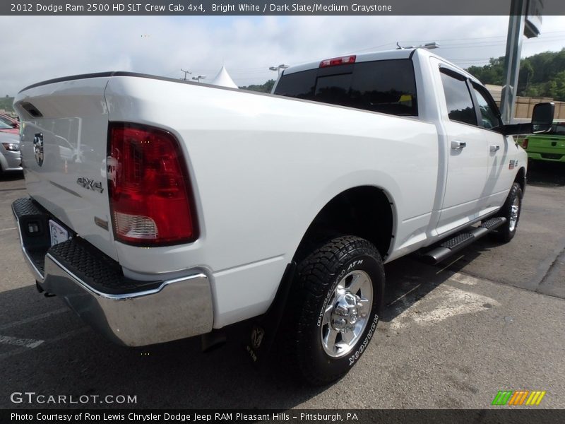 Bright White / Dark Slate/Medium Graystone 2012 Dodge Ram 2500 HD SLT Crew Cab 4x4