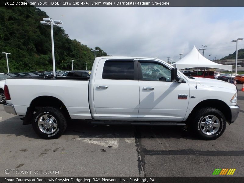 Bright White / Dark Slate/Medium Graystone 2012 Dodge Ram 2500 HD SLT Crew Cab 4x4