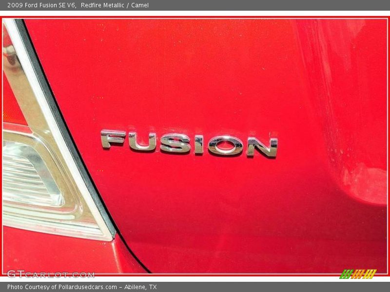 Redfire Metallic / Camel 2009 Ford Fusion SE V6