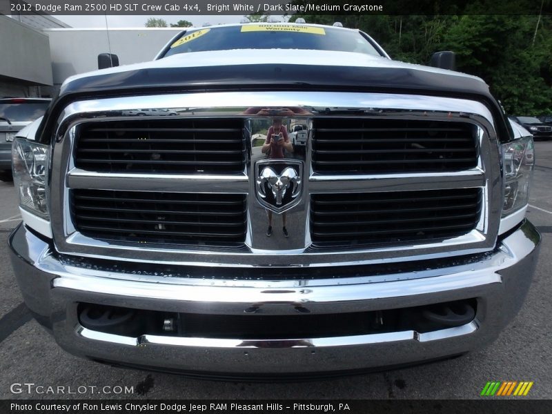 Bright White / Dark Slate/Medium Graystone 2012 Dodge Ram 2500 HD SLT Crew Cab 4x4