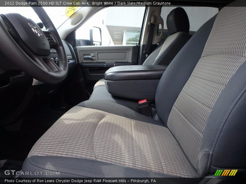 Bright White / Dark Slate/Medium Graystone 2012 Dodge Ram 2500 HD SLT Crew Cab 4x4