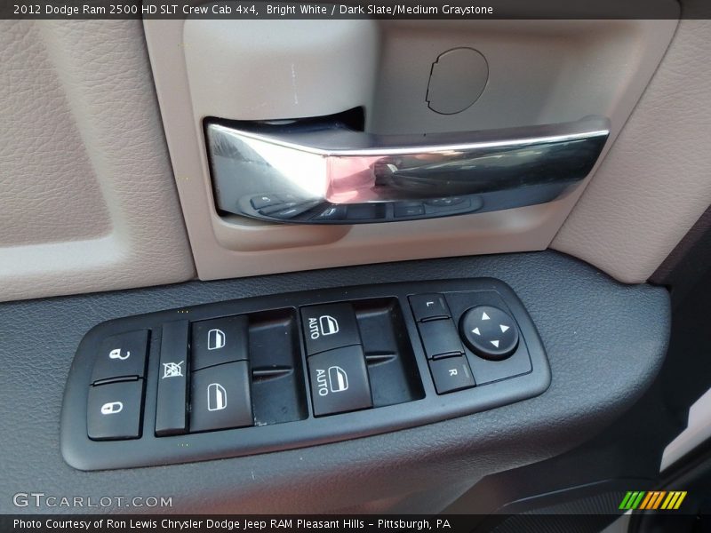 Bright White / Dark Slate/Medium Graystone 2012 Dodge Ram 2500 HD SLT Crew Cab 4x4