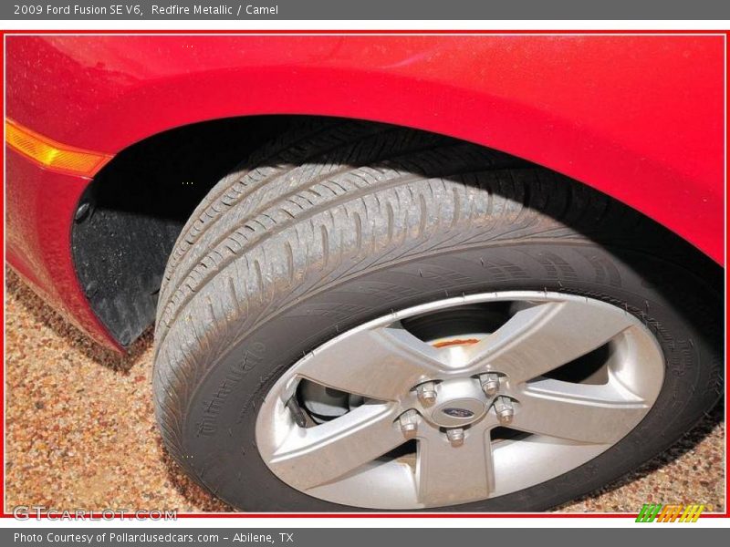 Redfire Metallic / Camel 2009 Ford Fusion SE V6