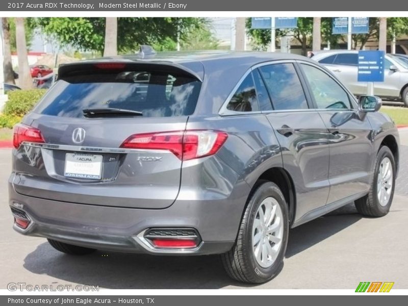 Modern Steel Metallic / Ebony 2017 Acura RDX Technology