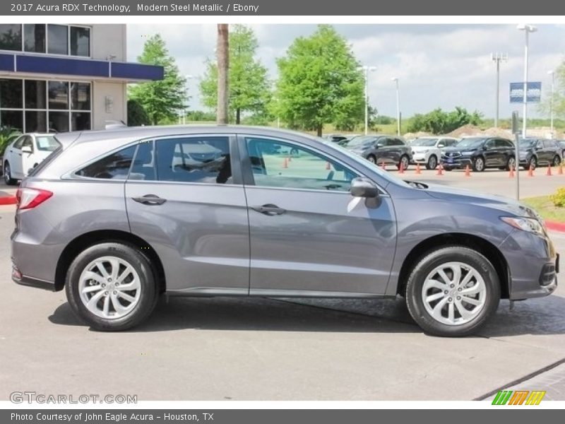 Modern Steel Metallic / Ebony 2017 Acura RDX Technology