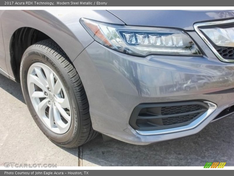 Modern Steel Metallic / Ebony 2017 Acura RDX Technology