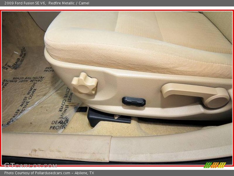 Redfire Metallic / Camel 2009 Ford Fusion SE V6