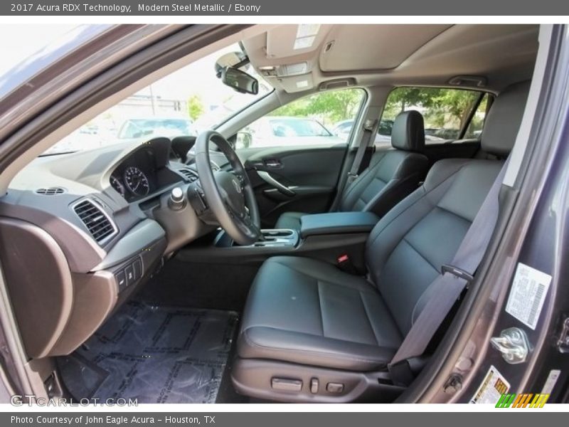 Modern Steel Metallic / Ebony 2017 Acura RDX Technology