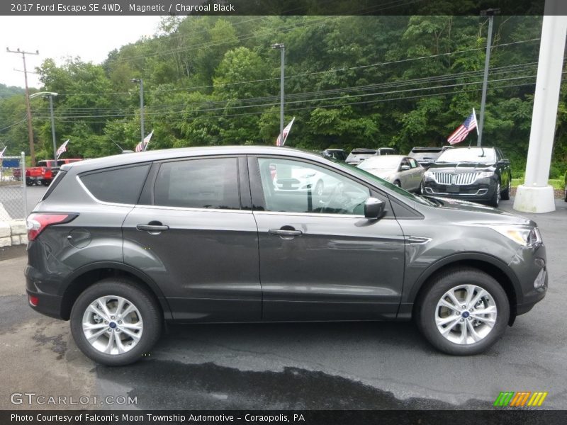 Magnetic / Charcoal Black 2017 Ford Escape SE 4WD