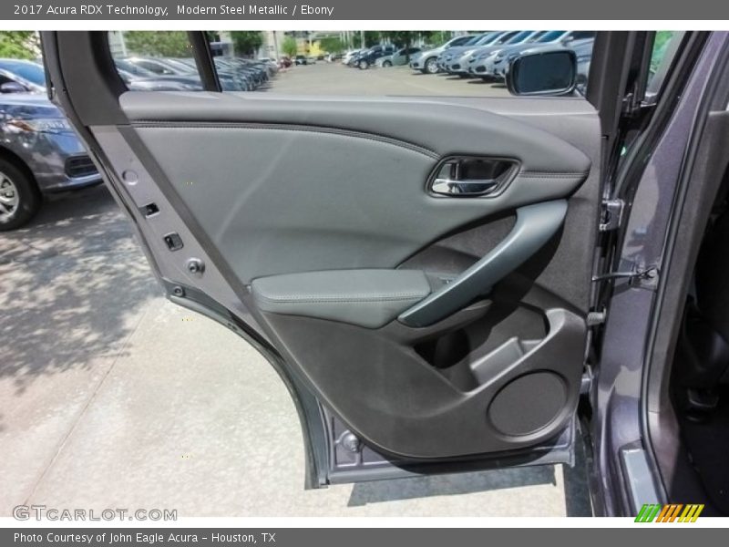 Modern Steel Metallic / Ebony 2017 Acura RDX Technology