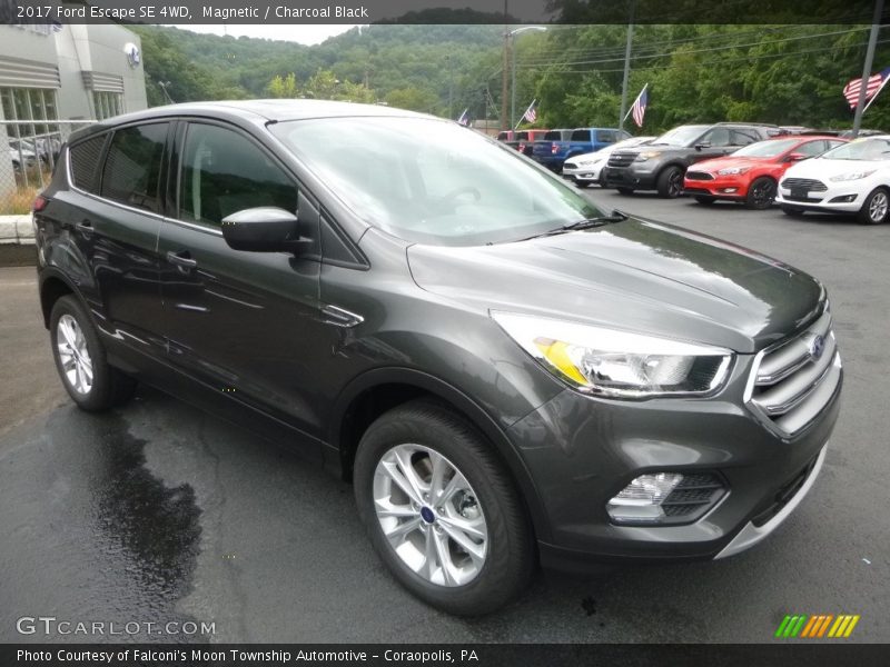 Magnetic / Charcoal Black 2017 Ford Escape SE 4WD