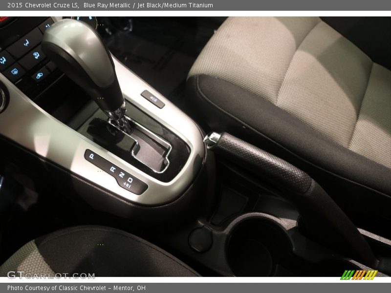 Blue Ray Metallic / Jet Black/Medium Titanium 2015 Chevrolet Cruze LS