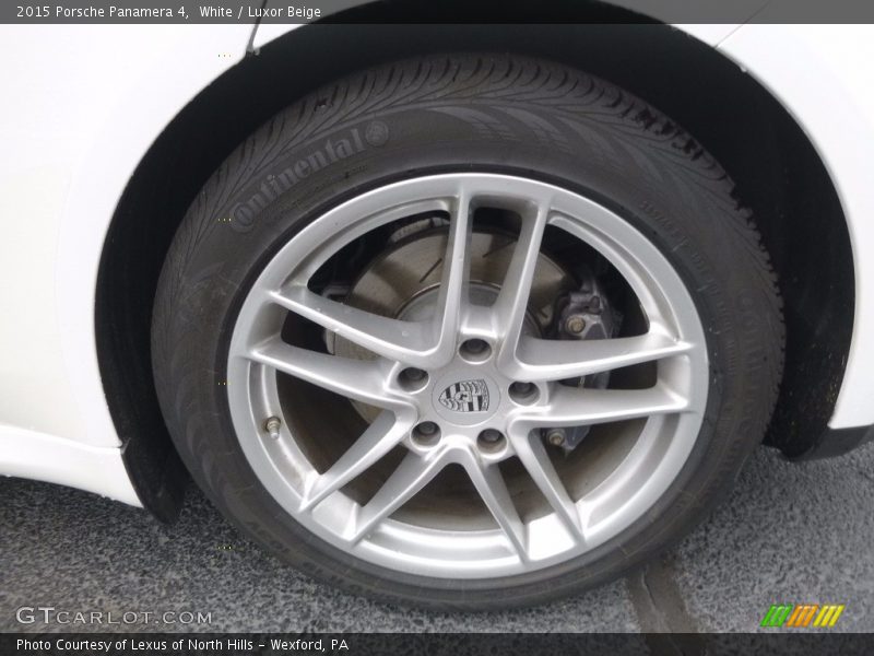  2015 Panamera 4 Wheel