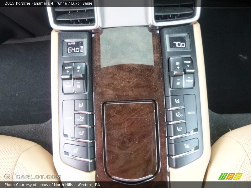 Controls of 2015 Panamera 4