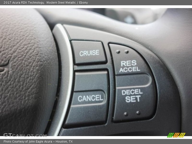 Modern Steel Metallic / Ebony 2017 Acura RDX Technology