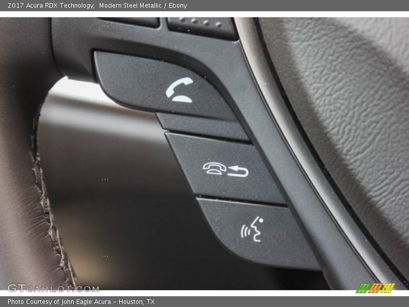 Modern Steel Metallic / Ebony 2017 Acura RDX Technology
