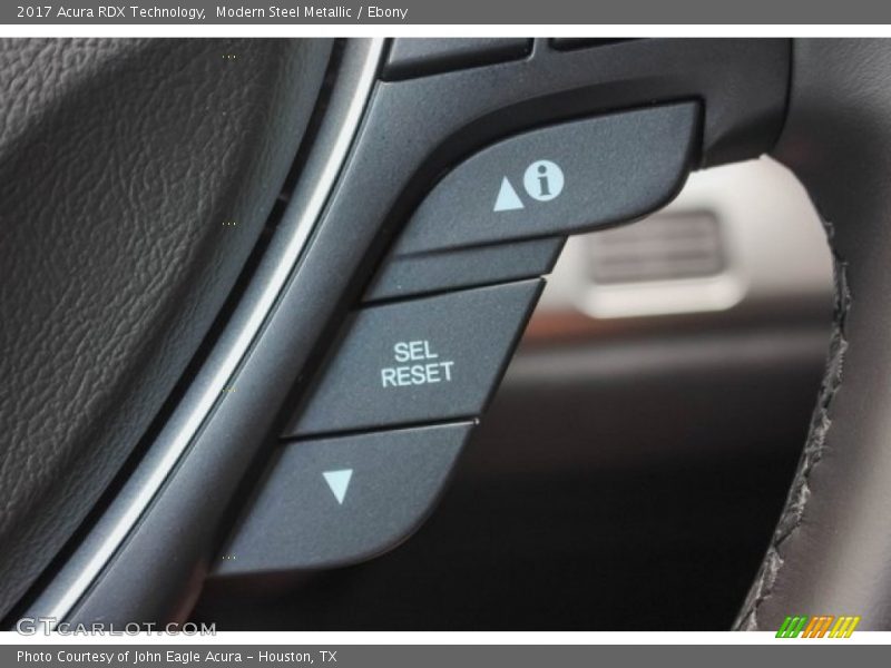 Modern Steel Metallic / Ebony 2017 Acura RDX Technology