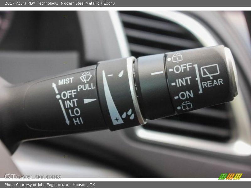 Modern Steel Metallic / Ebony 2017 Acura RDX Technology