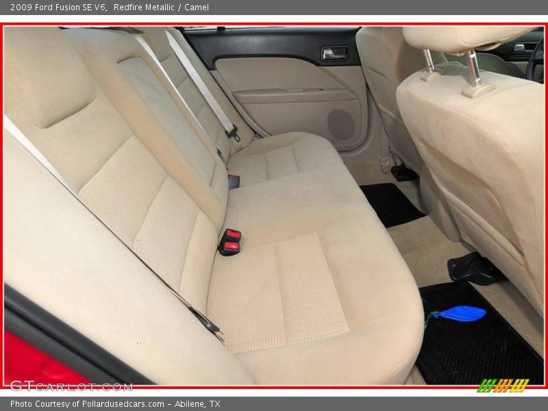 Redfire Metallic / Camel 2009 Ford Fusion SE V6